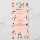 Search for retro wedding menus Funky