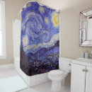 Search for van gogh shower curtains Moon