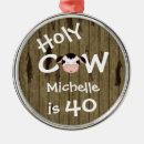 Search for 40th birthday ornaments Humor