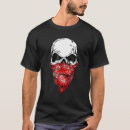 Search for red bandana tshirts Skull