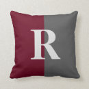 Search for burgundy pillows Gray