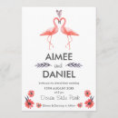 Search for flamingo wedding invitations Leaves