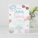 Search for splash pad party invitations Swimming