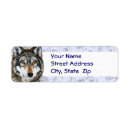 Search for wolf return address labels Wildlife