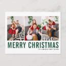 Search for green postcards Merry christmas