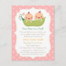 Search for sweet pea baby shower invitations Twins