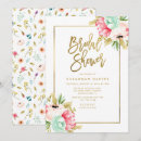 Search for peony bridal shower invitations Calligraphy