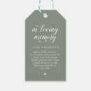 Search for candle favor tags In loving memory
