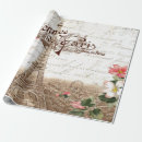 Search for paris wrapping paper Floral