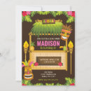 Search for luau invitations Beach party