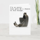 Search for funny apology cards Sorry