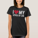Search for father in law tshirts Red