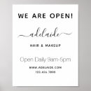 Search for grand opening posters Makeup artist