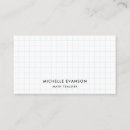 Search for math tutor business cards Elegant