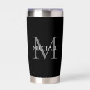 Search for monogrammed tumblers Initial