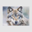 Search for wolf tissue paper Watercolor