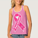 Search for breast cancer tank tops Survivor