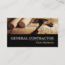Search for general manager business cards Contractor
