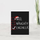 Search for engineer christmas cards Santa claus