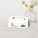 Search for woodland place cards Bear