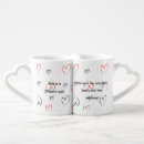 Search for romantic quotes mugs His and hers