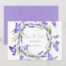 Search for wisteria wedding save the dates Purple