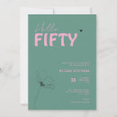 Search for pink and green birthday invitations Bold typography