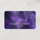 Search for galaxy business cards Purple