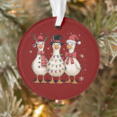 Search for goose ornaments Snow