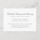 Search for classic wedding enclosure cards Formal