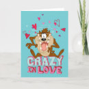 Search for looney tunes valentines day cards Taz