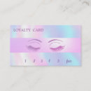 Search for eyelash extensions loyalty cards Holographic