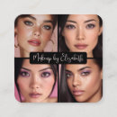 Search for four sided business cards For her