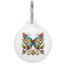 Search for butterfly pet tags Colorful