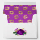 Search for purple and gold envelopes Floral