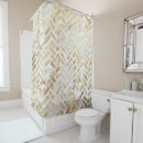 Search for modern shower curtains Gold