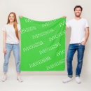 Search for lime green blankets Fun