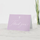 Search for purple thank you cards Baptism