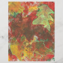 Search for leaves scrapbook paper Colorful