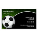 Search for football business cards Coach