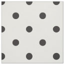 Search for black white polka dots fabric Circle