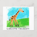 Search for welcome baby postcards Cute