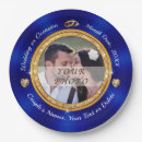 Search for bride and groom plates Gold