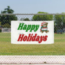 Search for happy holidays banners Typography