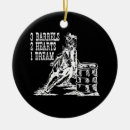 Search for barrel racing ornaments Cowgirl