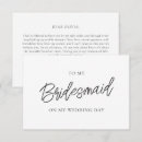 Search for bridesmaid thank you cards Minimalist