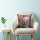 Search for french bulldog christmas pillows Animal