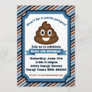 Search for poop party invitations Emoji