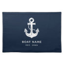 Search for navy blue placemats Beach house
