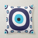 Search for evil eye pillows symbol
